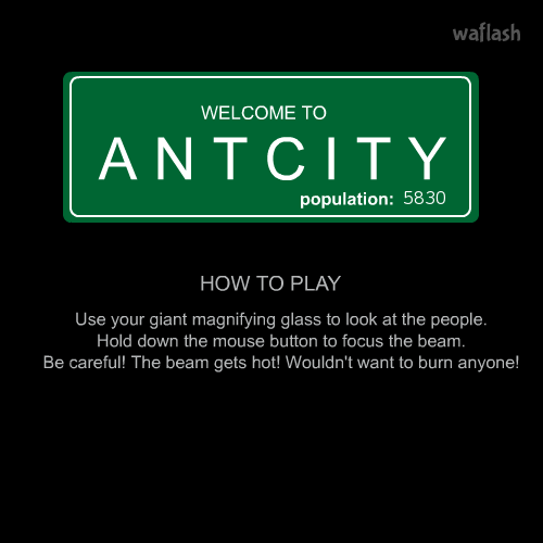 앤트 시티 (Ant City) 게임 화면 1