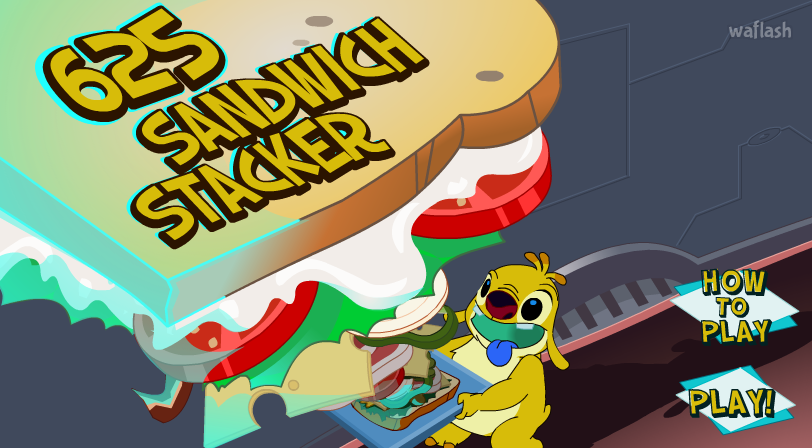 625 샌드위치 스태커 (625 Sandwich Stacker) 게임 화면 1