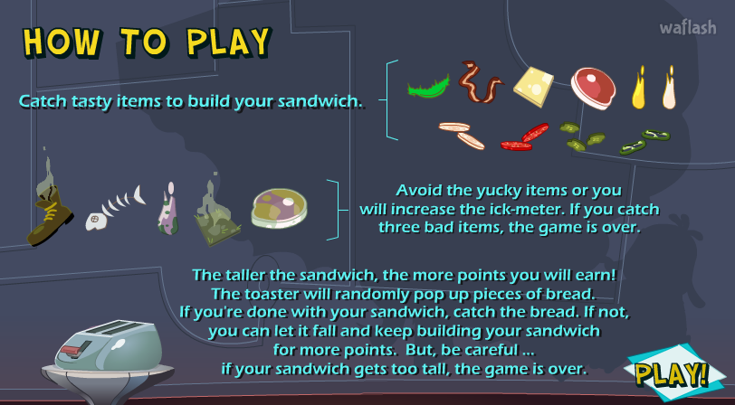 625 샌드위치 스태커 (625 Sandwich Stacker) 게임 화면 2