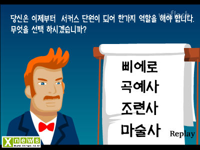 서커스로 알아보는 내게 딱 맞는 대인관계 기술법 게임 화면 2