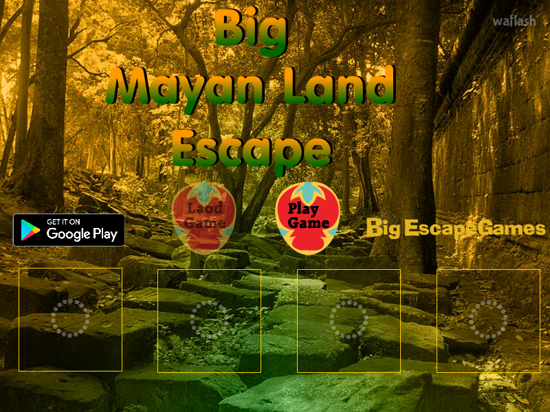 BIG 마야 랜드 이스케이프 (BIG Mayan Land Escape) 게임 화면 1