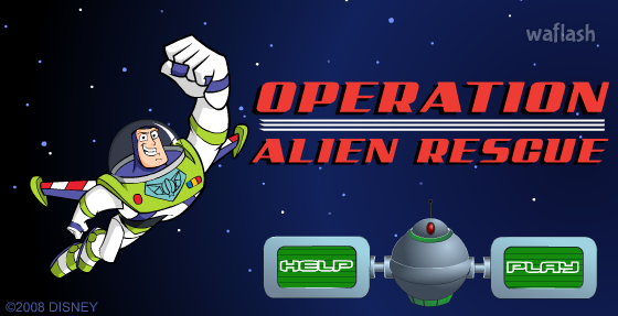 긴급 외계인을 구출하라 (Operation Alien Rescue) 게임 화면 1