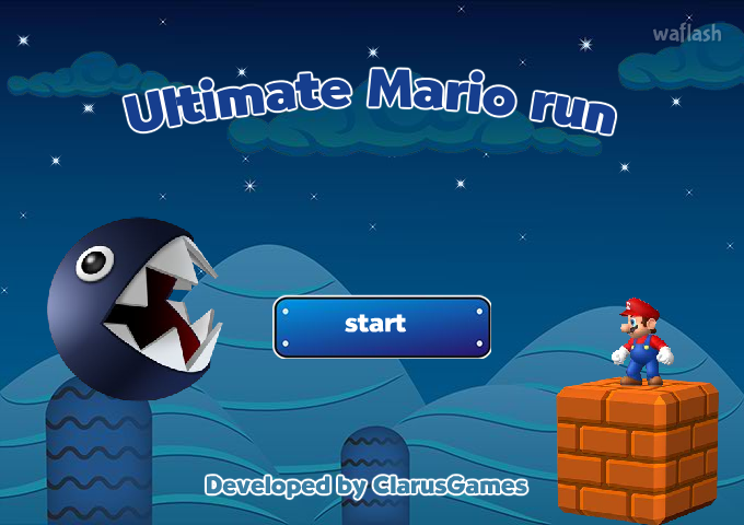 얼티메이트 마리오 런 (Ultimate Mario Run) 게임 화면 1