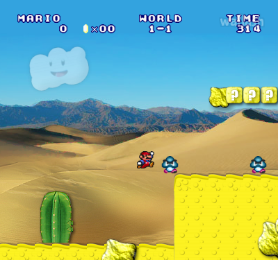 마리오 게임 (Mario Jeux) 게임 화면 2
