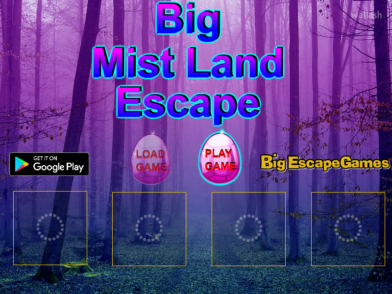 BIG 미스트 랜드 이스케이프 (BIG Mist Land Escape) 게임 화면 1