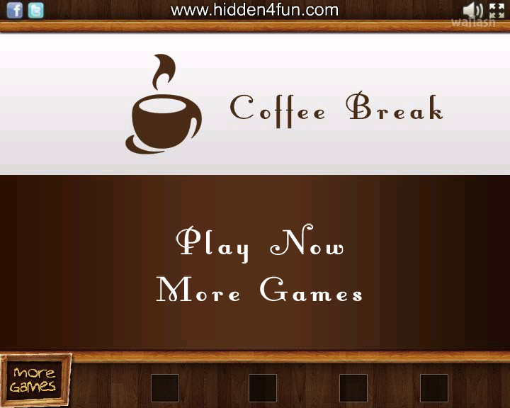 Hidden4Fun 숨은그림찾기 - 커피 브레이크 (Coffee Break) 게임 화면 1