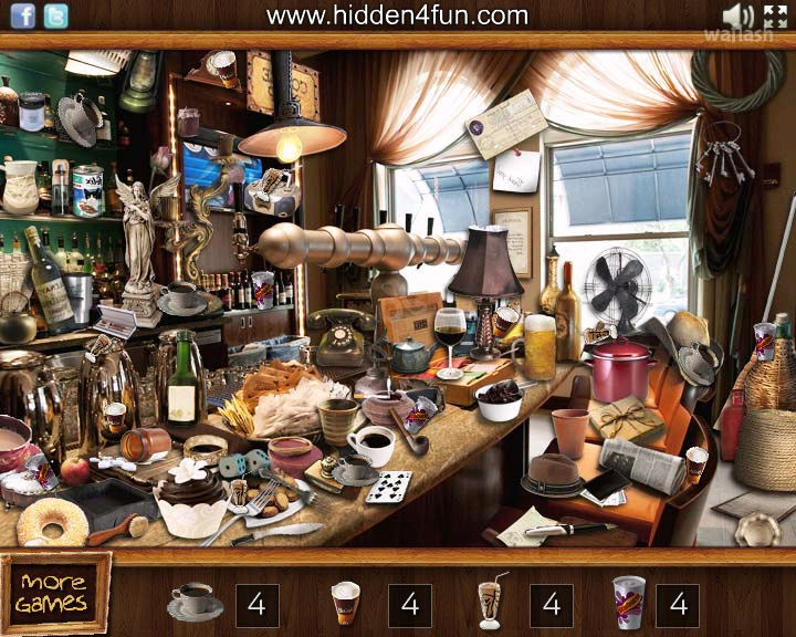Hidden4Fun 숨은그림찾기 - 커피 브레이크 (Coffee Break) 게임 화면 2