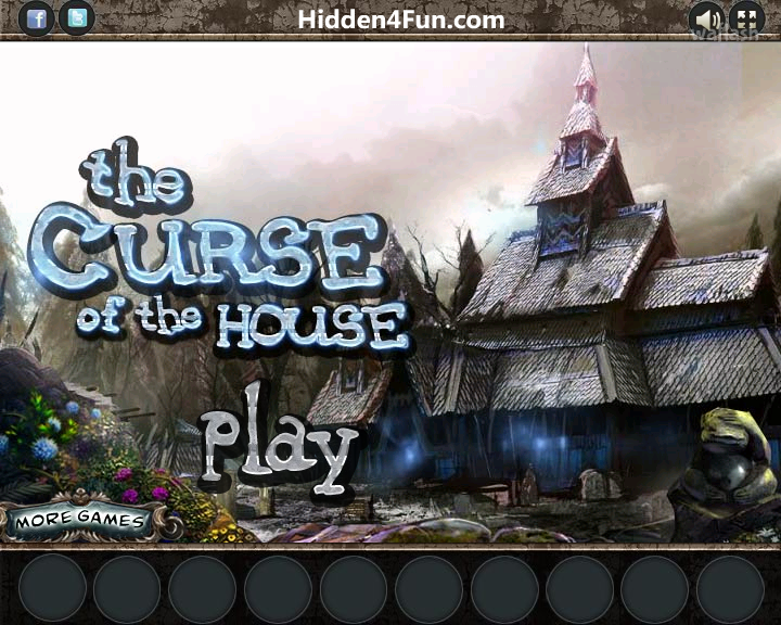 숨은그림찾기 &amp; 틀린그림찾기 - The Curse Of The House 게임 화면 1