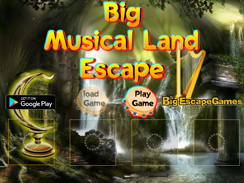 BIG 뮤지컬 랜드 이스케이프 (BIG Musical Land Escape) 게임 화면 1