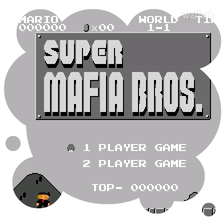 슈퍼 마피아 브라더스 (Super Mafia Bros.) 게임 화면 1