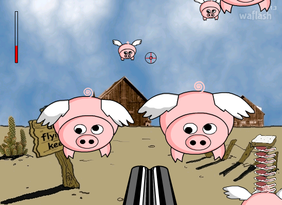 If Pigs Can Fly Then Pigs Must Die!! 게임 화면 2