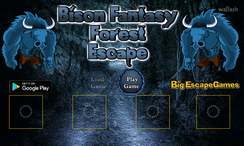 BIG 바이슨 판타지 포레스트 이스케이프 (BIG Bison Fantasy Forest Escape) 게임 화면 1