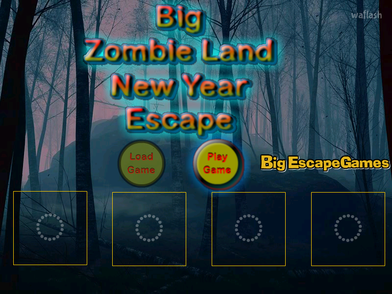 BIG 좀비 랜드 뉴 이어 이스케이프 (BIG Zombie Land New Year Escape) 게임 화면 1