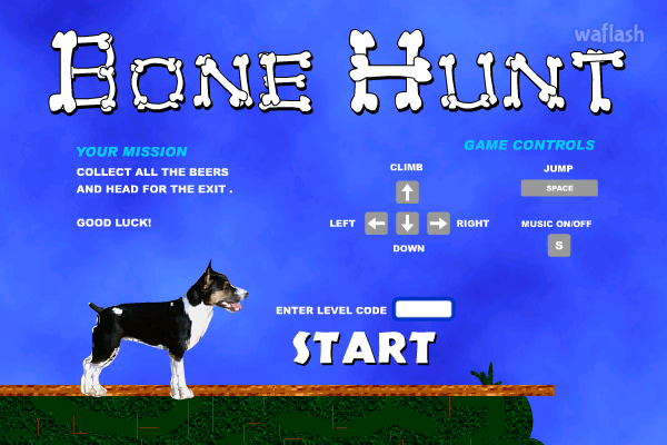 본 헌트 (Bone Hunt) 게임 화면 1