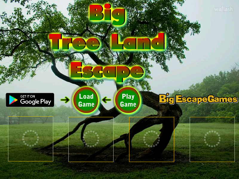 BIG 트리 랜드 이스케이프 (BIG Tree Land Escape) 게임 화면 1