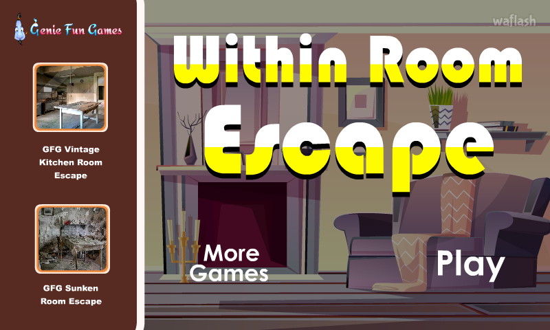 GFG 방안에서 탈출 (Within Room Escape) 게임 화면 1