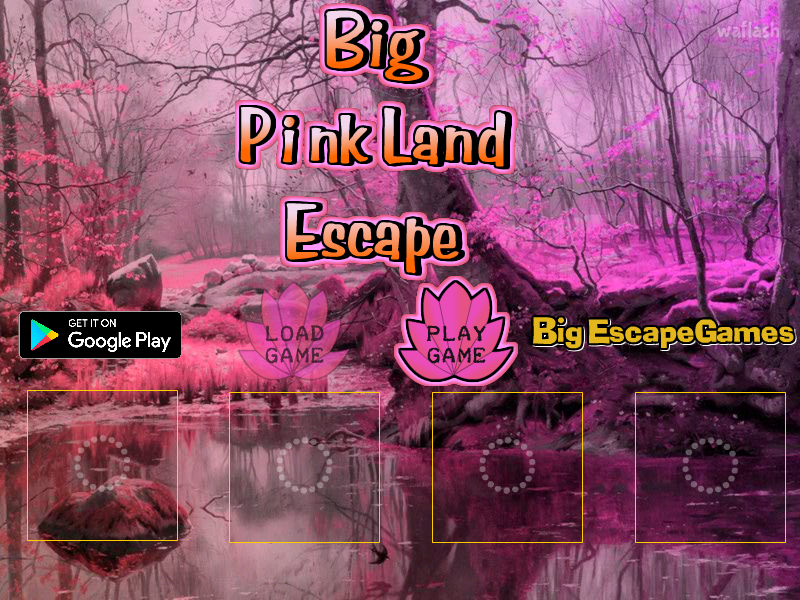 BIG 핑크 랜드 이스케이프 (BIG Pink Land Escape) 게임 화면 1