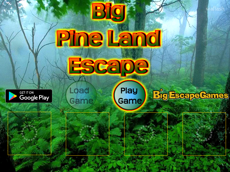 BIG 파인 랜드 이스케이프 (BIG Pine Land Escape) 게임 화면 1