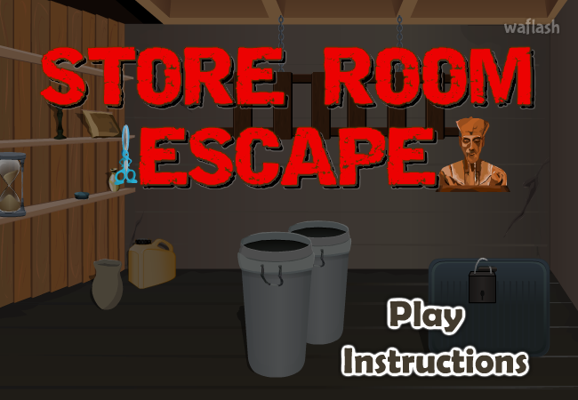 스토어 룸 이스케이프 (123bee Store Room Escape) 게임 화면 1