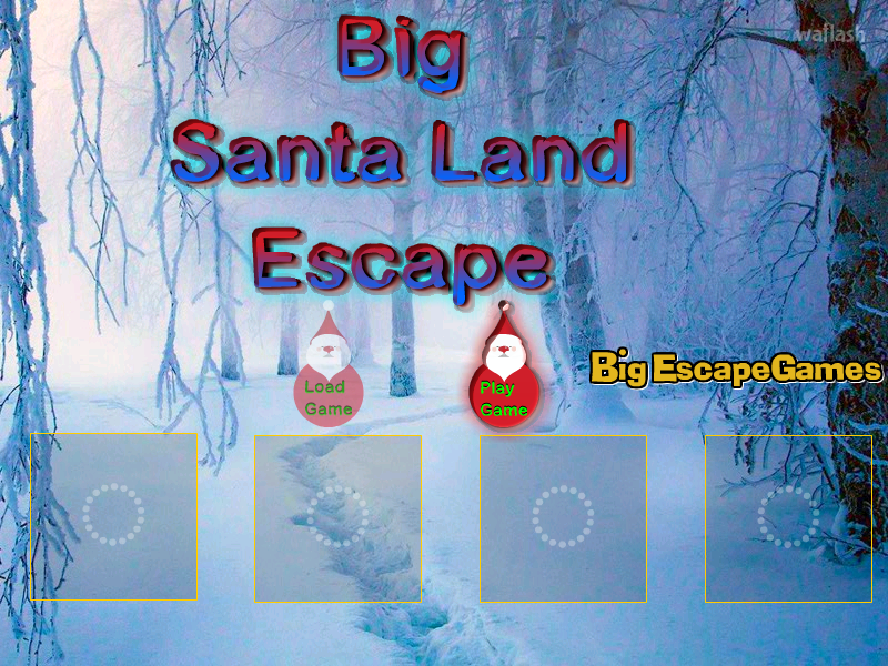 BIG 산타 랜드 이스케이프 (BIG Santa Land Escape) 게임 화면 1