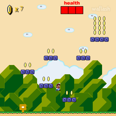 뉴 슈퍼 마리오 월드 (New Super Mario World) 게임 화면 2