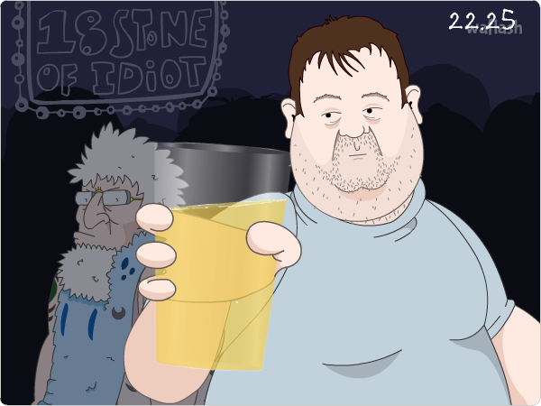 맥주잔 균형 잡기 - 마인드 미 블러디 비어 (Mind Me Bloody Beer) 게임 화면 2