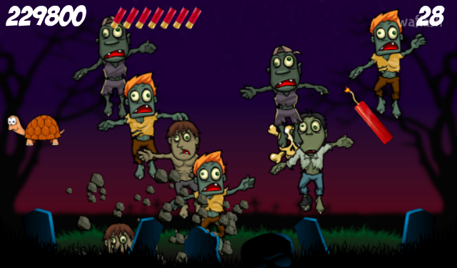 좀비 프렌지 (Zombie Frenzy) 게임 화면 2