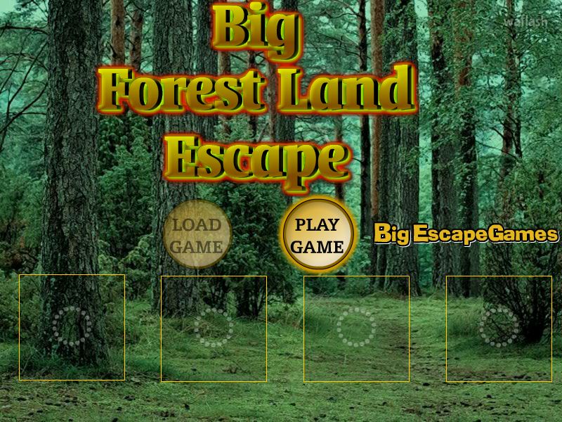 BIG 포레스트 랜드 이스케이프 (BIG Forest Land Escape) 게임 화면 1
