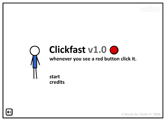 클릭패스트 (Clickfast) 게임 화면 1