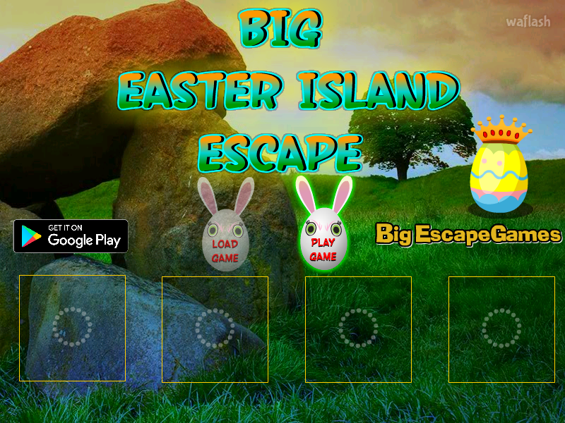 BIG 이스터 아일랜드 이스케이프 (BIG Easter Island Escape) 게임 화면 1