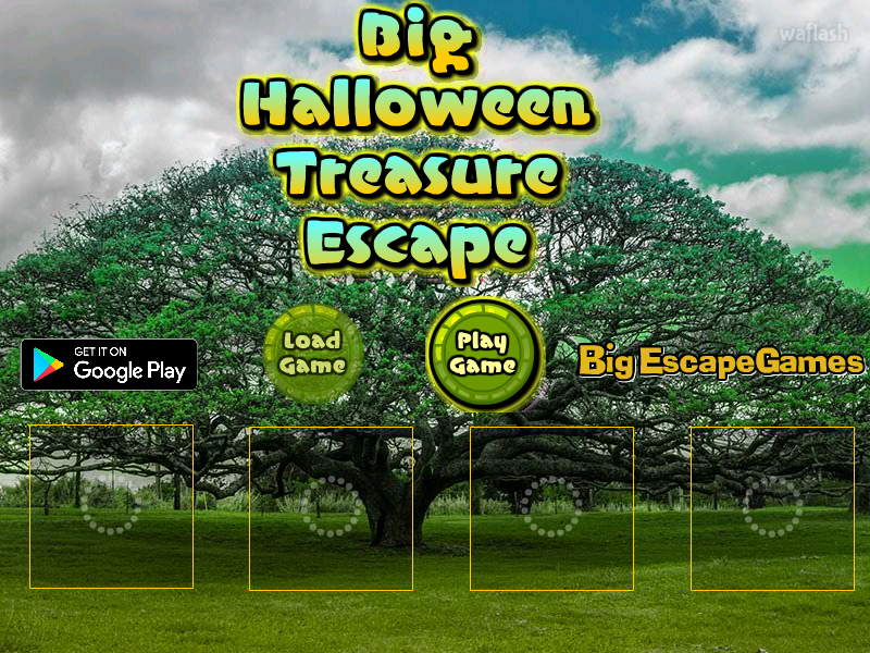 BIG 할로윈 트래저 이스케이프 (BIG Halloween Treasure Escape) 게임 화면 1