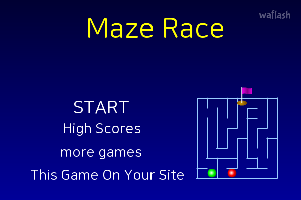 미로 레이스 (Maze Race) 게임 화면 2