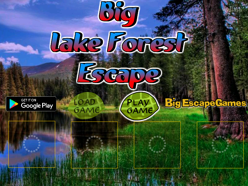BIG 레이크 포레스트 이스케이프 (BIG Lake Forest Escape) 게임 화면 1