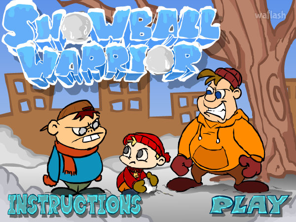 스노우볼 워리어 (Snowball Warrior) 게임 화면 1