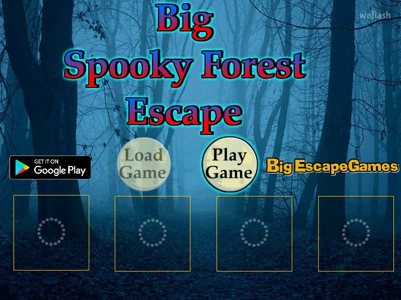BIG 스푸키 포레스트 이스케이프 (BIG Spooky Forest Escape) 게임 화면 1