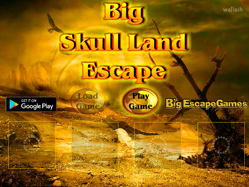 BIG 스컬 랜드 이스케이프 (BIG Skull Land Escape) 게임 화면 1