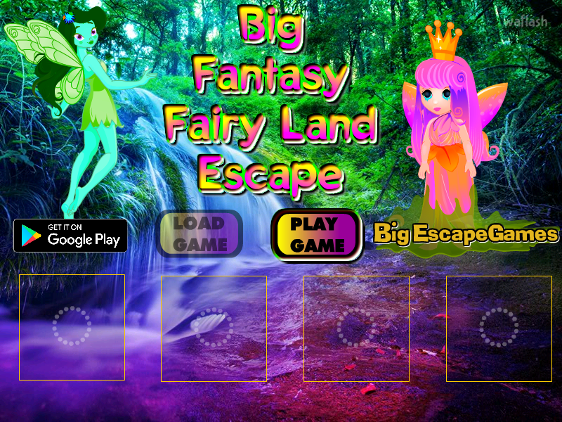 BIG 판타지 페어리 랜드 이스케이프 (BIG Fantasy Fairy Land Escape) 게임 화면 1