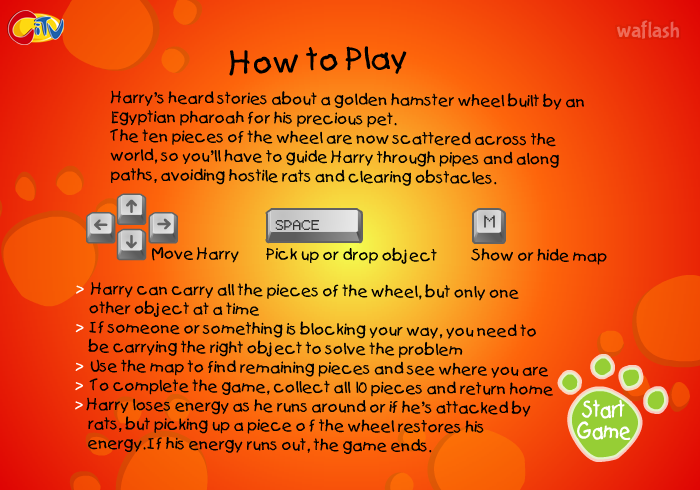 해리 더 햄스터 2 (Harry The Hamster 2) 게임 화면 2