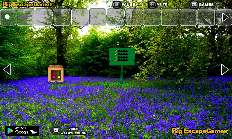 BIG 플라워스 포레스트 이스케이프 (BIG Flowers Forest Escape) 게임 화면 2
