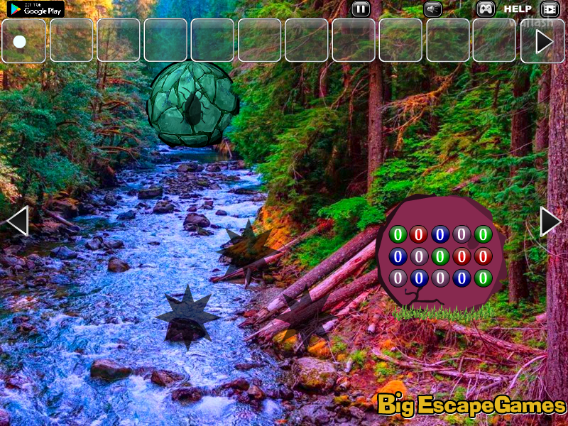 BIG 코뿔소 숲 탈출 (BIG Rhinoceros Forest Escape) 게임 화면 2