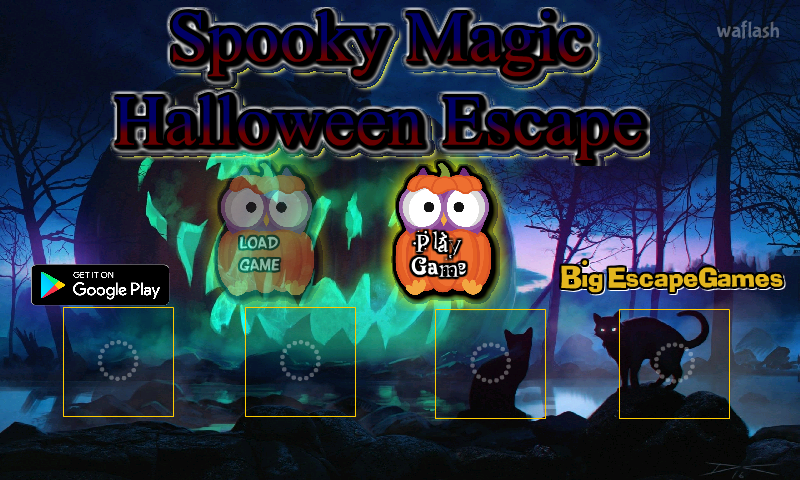 BIG 스푸키 매직 할로윈 이스케이프 (BIG Spooky Magic Halloween Escape) 게임 화면 1