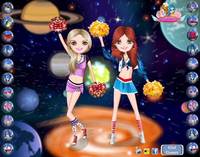 코스믹 치어리더스 (Cosmic Cheerleaders) 게임 화면 2