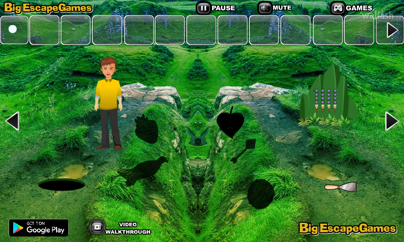 BIG 발렌타인 하트 포레스트 이스케이프 (BIG Valentine Heart Forest Escape) 게임 화면 2