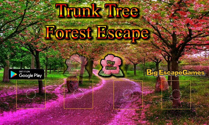 BIG 트렁크 트리 포레스트 이스케이프 (BIG Trunk Tree Forest Escape) 게임 화면 1