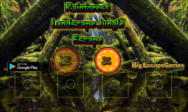 BIG 열대우림 정글 이스케이프 (BIG Rainforest Landscape Jungle Escape) 게임 화면 1
