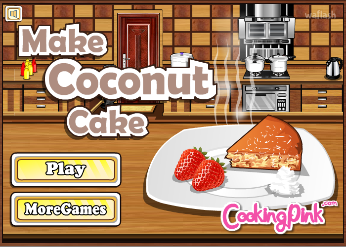코코넛 케이크 만들기 (Make Coconut Cake) 게임 화면 1