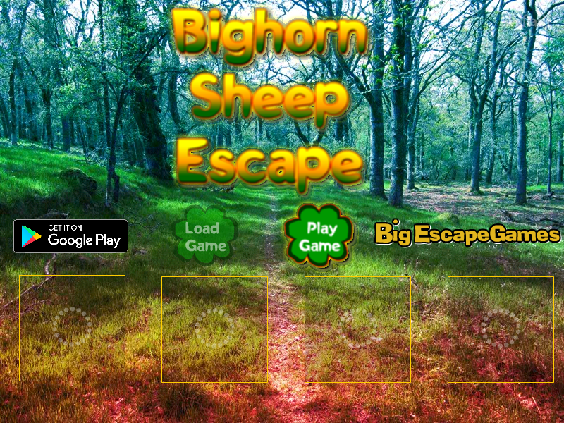 BIG 큰뿔양 탈출 (BIG Bighorn Sheep Escape) 게임 화면 1