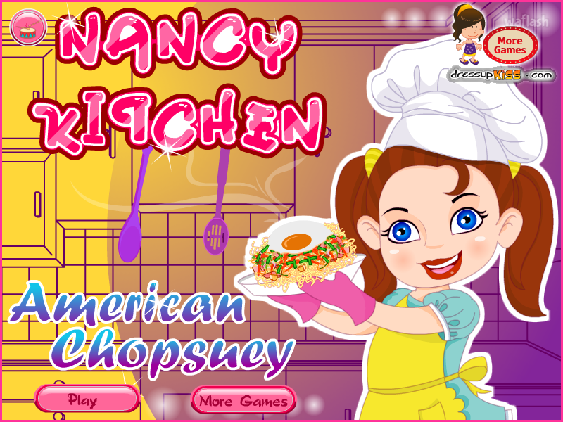 낸시 키친: 아메리칸 찹수이 (Nancy Kitchen: American Chopsuey) 게임 화면 1