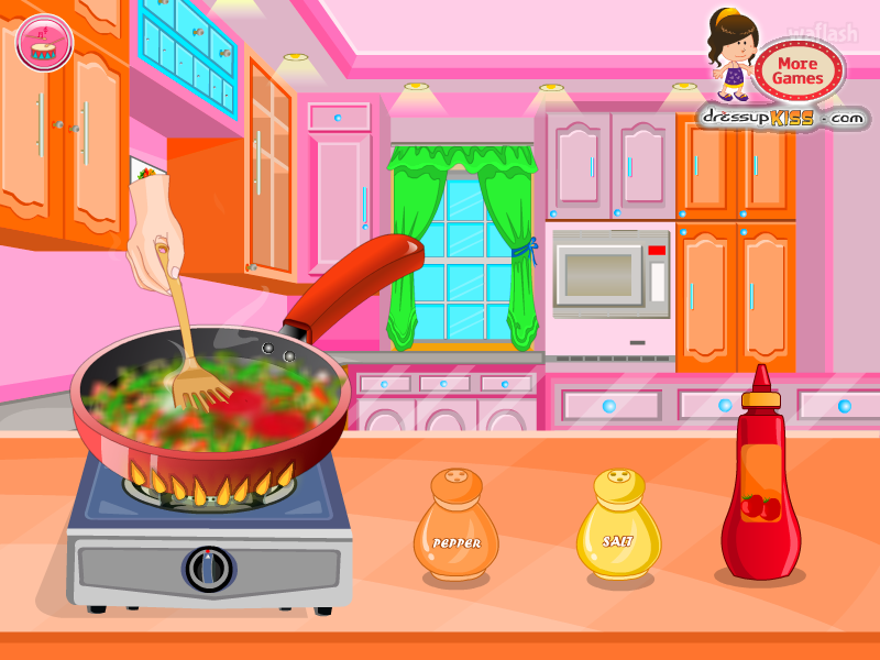 낸시 키친: 아메리칸 찹수이 (Nancy Kitchen: American Chopsuey) 게임 화면 2
