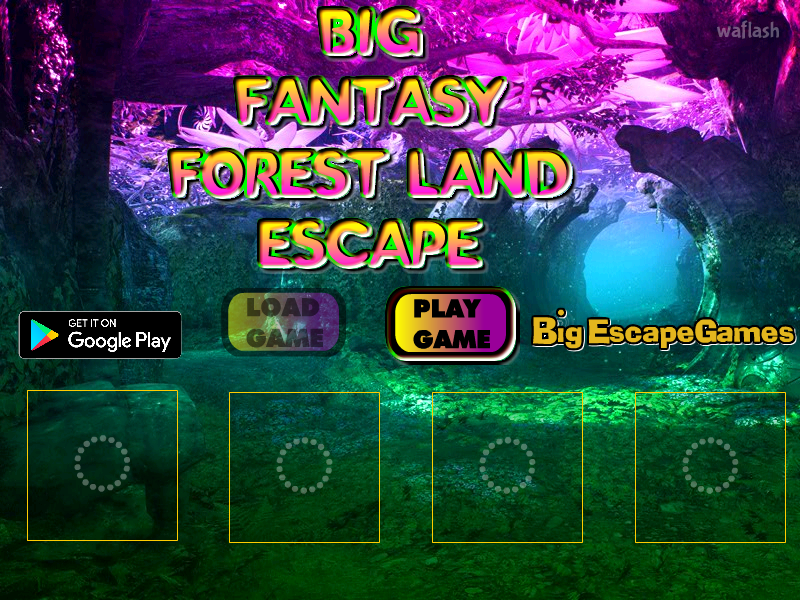 BIG 판타지 포레스트 랜드 이스케이프 (BIG Fantasy Forest Land Escape) 게임 화면 1